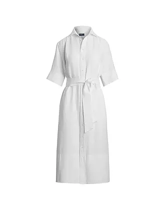 POLO RALPH LAUREN | Mididress
Marke: POLO RALPH LAUREN
Farbe: weiss
Kategorien: Mode,Damen

Ärmellänge: Kurzarm
Material: Leinen
Kragenform: Hemdblusenkragen
Musterung: Unifarben
Passform (Oberbekleidung): Locker
Style & Anlass: Freizeit
Stil: Casual
Details: Eingrifftasch | 